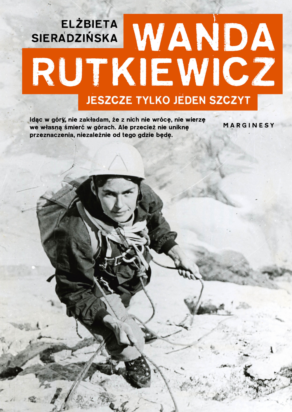 okładka książki z Wandą Rutkiewicz