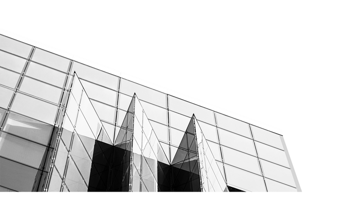 Szklana fasada Biblioteki UŁ