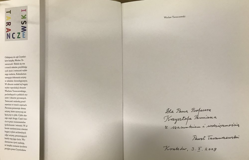 księgozbiór prof. Pomiana