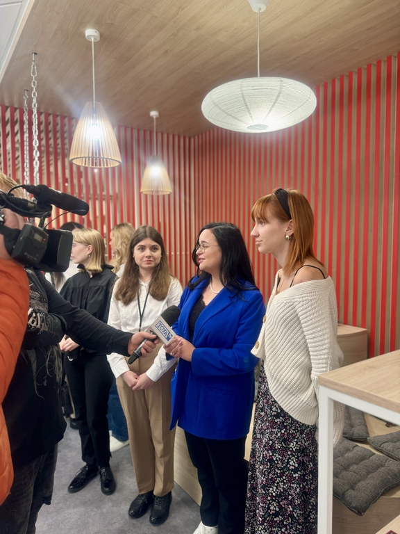 Official opening of the Student Zone at the University of Lodz Library