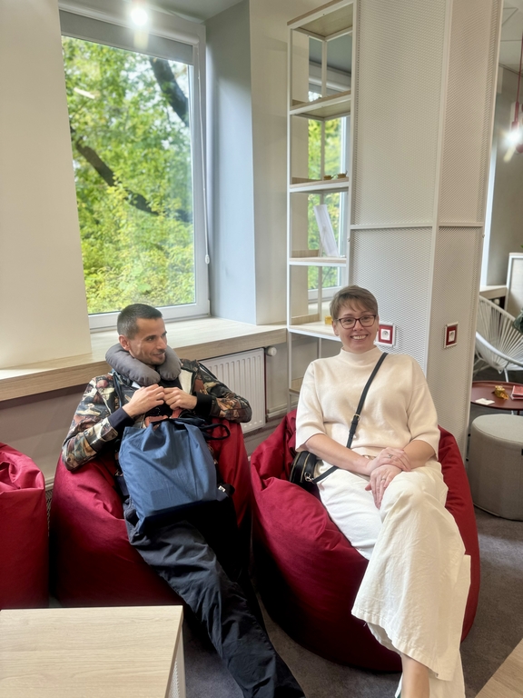 Student Zone at the University of Lodz Library